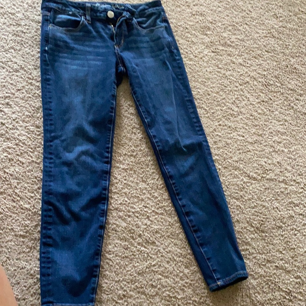 AE stretchy skinny jeans